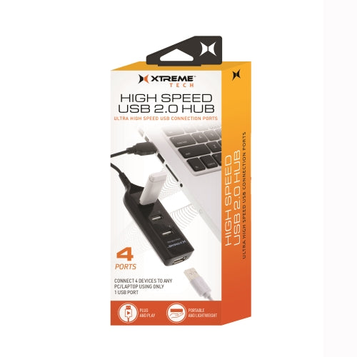 4 Port High Speed USB 2.0 Hub
