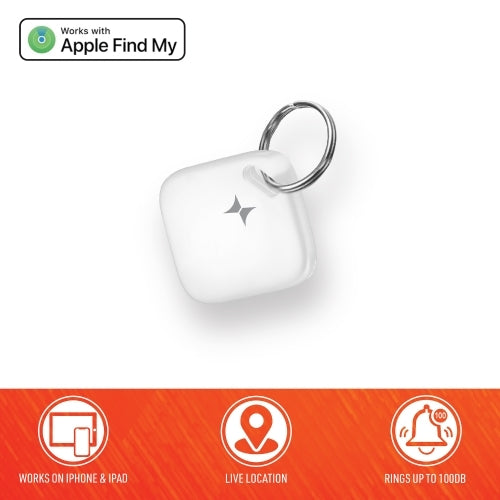 Smart Air Locator Tag - GPS Tracker for Apple Find My, Key Finder & Item Tracker for Keys, Wallet, & Backpacks