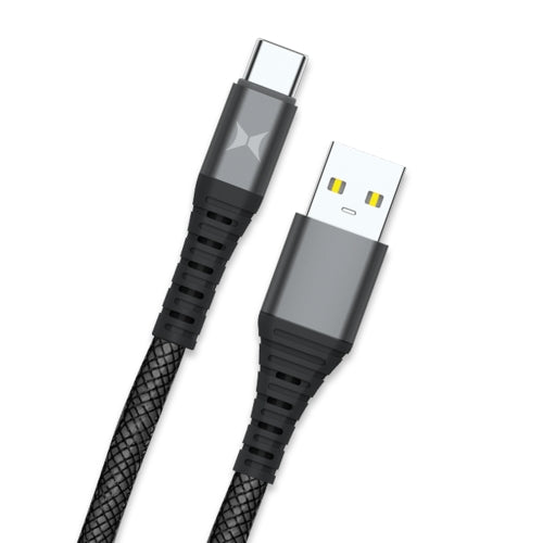 Ultra-Durable 4FT USB-C to USB-A Charging Cable with Kevlar Ballistic Fiber, 10W Fast Charge