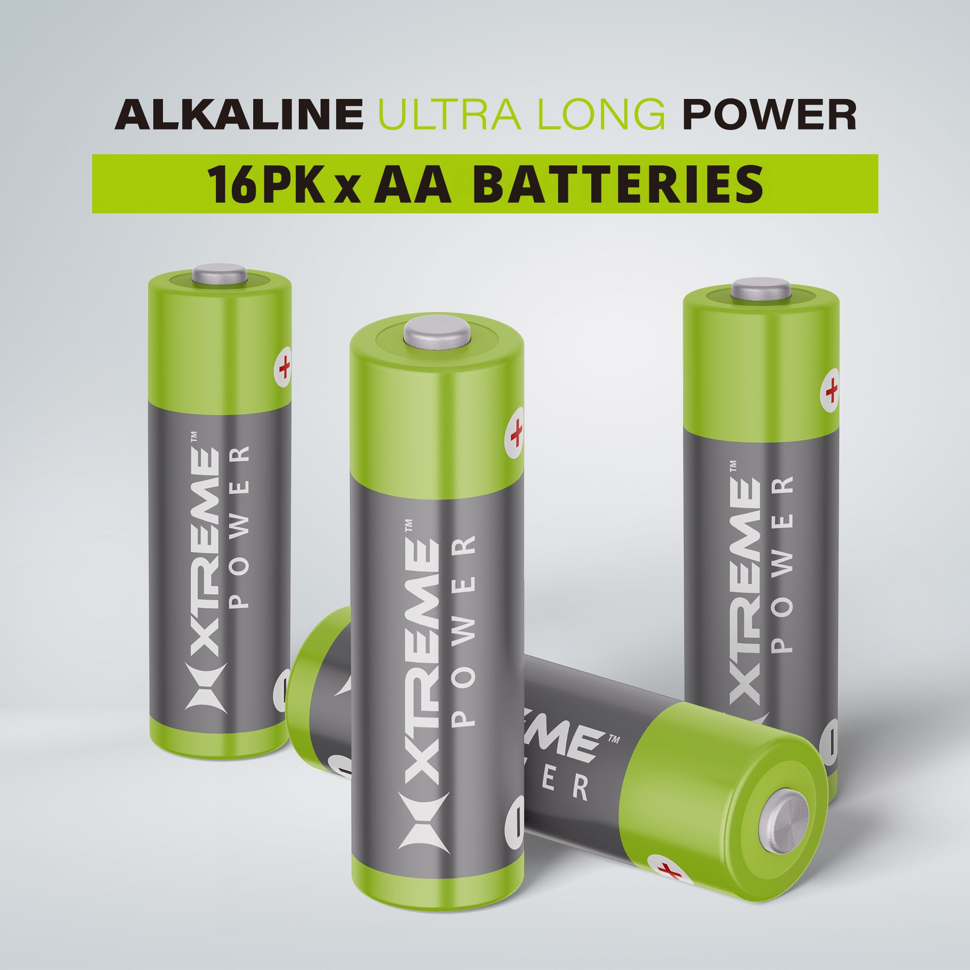 Long-Lasting AA Alkaline Batteries (16-Pack) – Reliable High-Performance Household Power for Toys, Remotes, and Gadgets