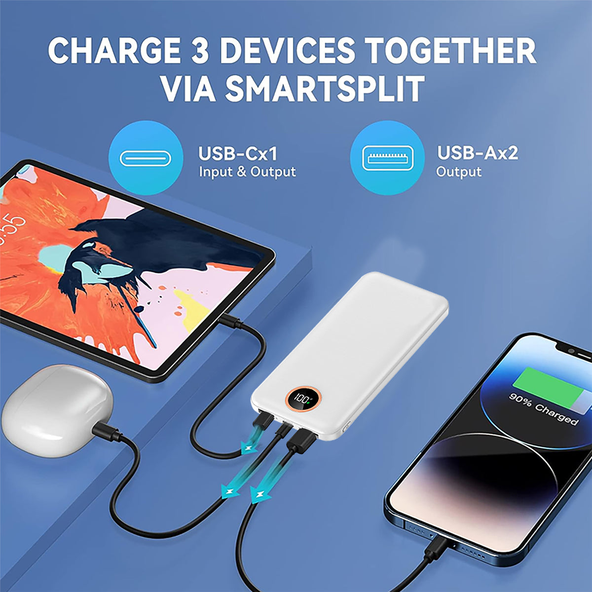 10000mAh PD20W Power Bank