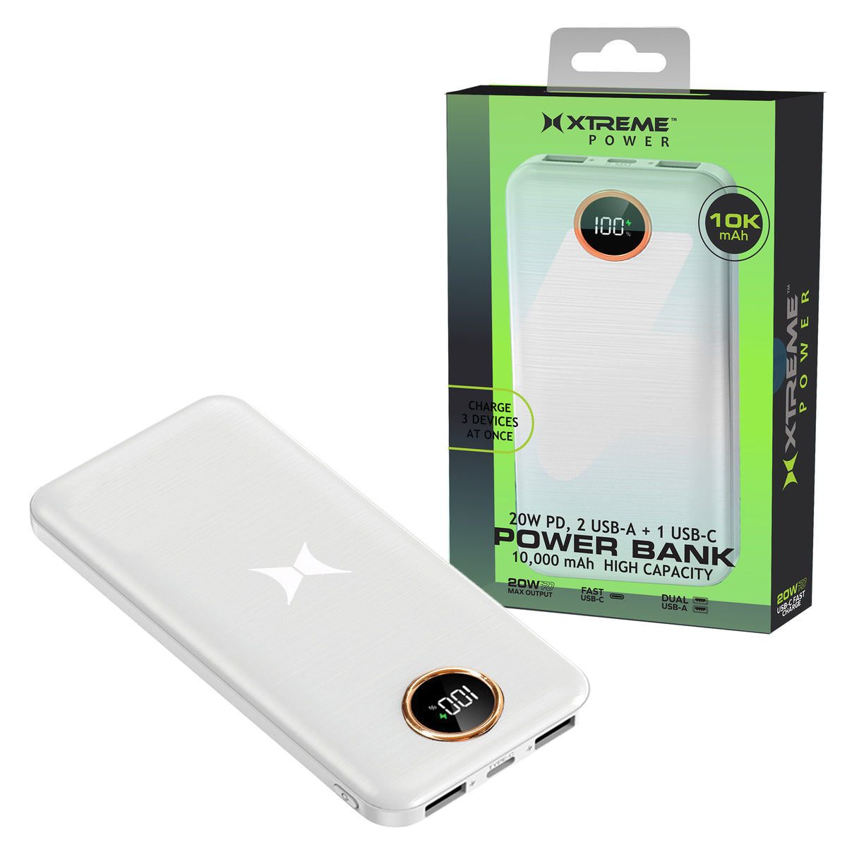 10000mAh PD20W Power Bank