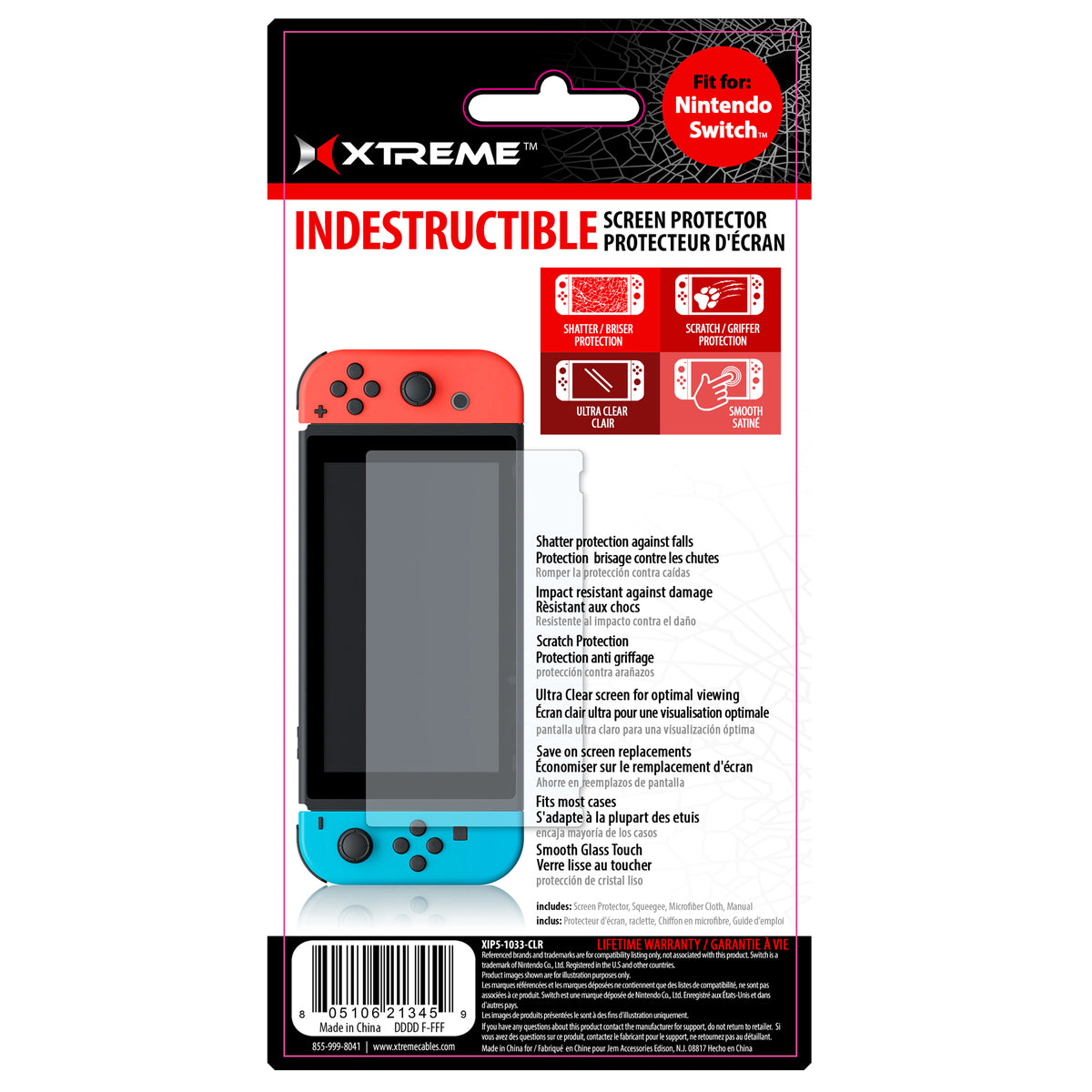 Nintendo Switch Indestructible Screen Protector
