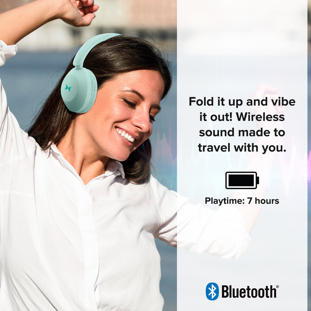 folding BT headphone
