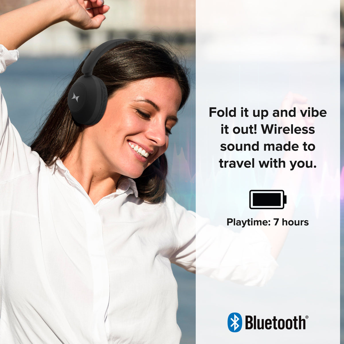 folding BT headphone