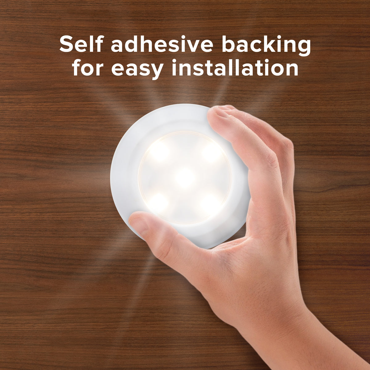 Wireless Puck LED Lights - 2 pack
