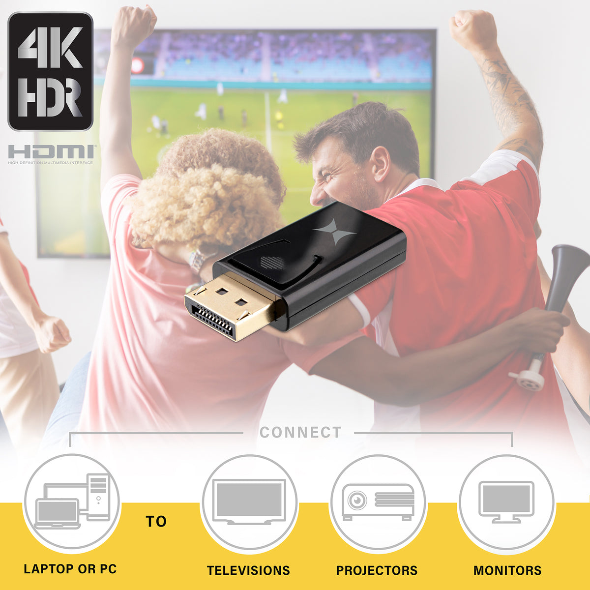 Display port HDMI adapter