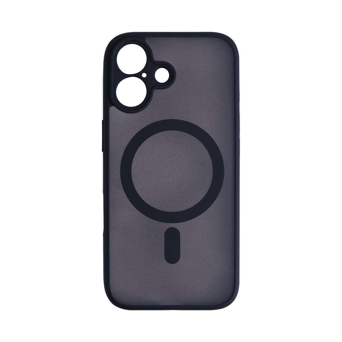 iPhone 17 Protective Phone Case, Shock-Absorbing Slim Cover with Raised Screen & Camera Edges, Black