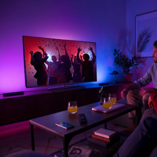 Xtreme Lit Multi-Color Horizontal/Vertical LED Light Bar, Works Anywhere, Remote, Corded Electric