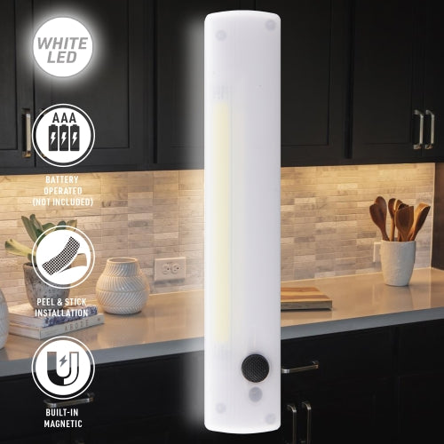 7.5" Wireless Magnetic Motion Sensor Light Bar, Peel And Stick, Perfect for closets