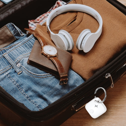 Smart Air Locator Tag - GPS Tracker for Apple Find My, Key Finder & Item Tracker for Keys, Wallet, & Backpacks