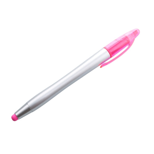 3-in-1 Highlighter Stylus Pens (5-Pack) – Multi-Color Ballpoint Pen, Neon Highlighter & Precision Touchscreen Stylus Set