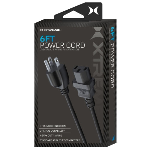 Computer Monitor TV Power Cord