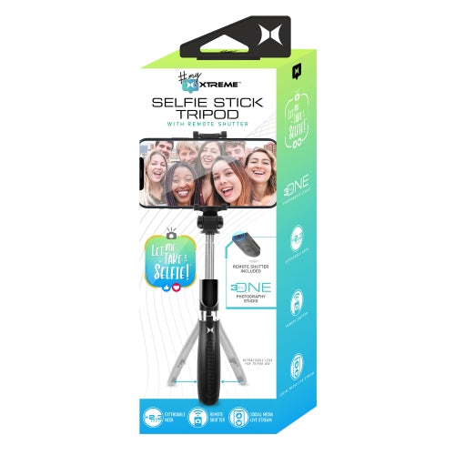 3 in 1 selfie tripod w/remote
