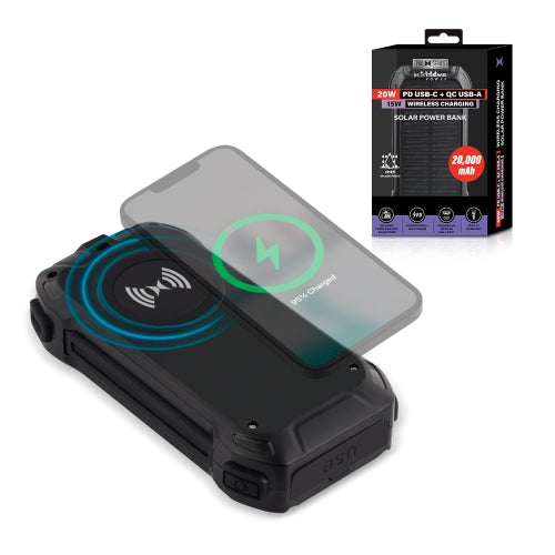 Solar 20kmah PD 20WIRELESS 15W