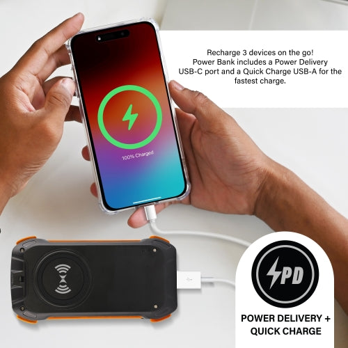 Solar 20kmah PD 20WIRELESS 15W