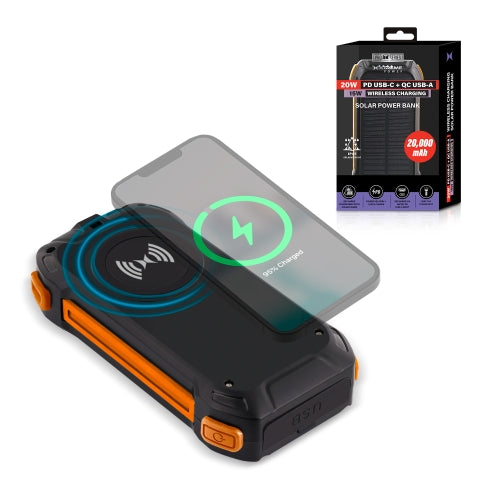 Solar 20kmah PD 20WIRELESS 15W