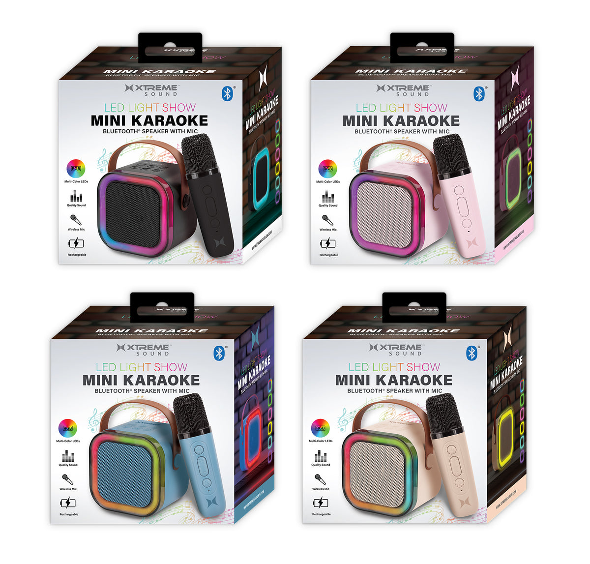 BT RGB speaker with Mic