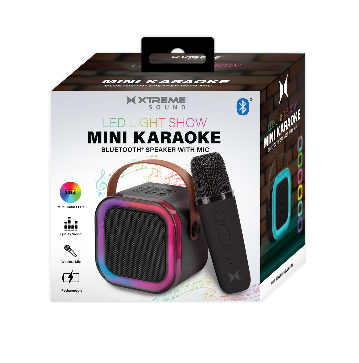 BT RGB speaker with Mic