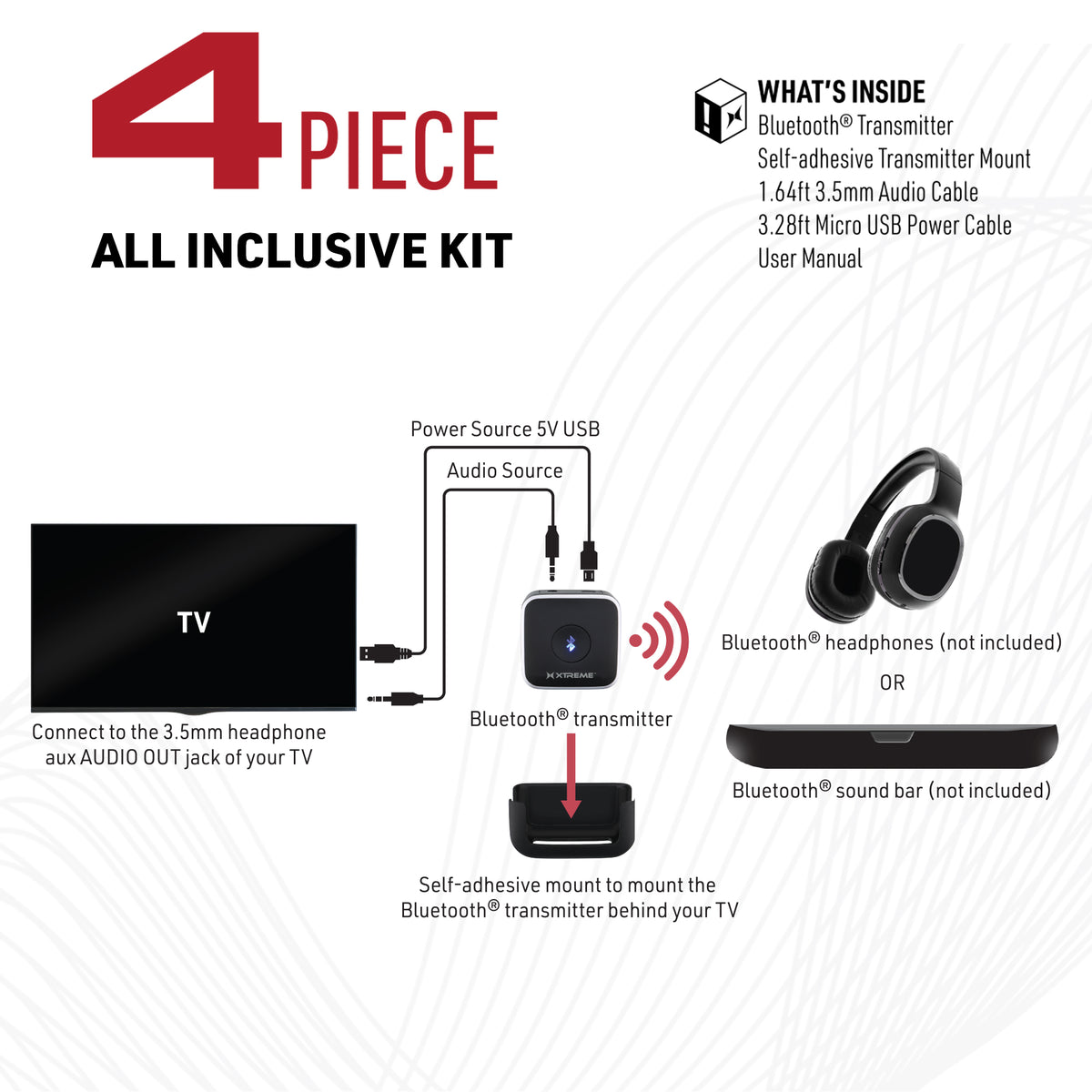 Audio BT Transmitter Kit