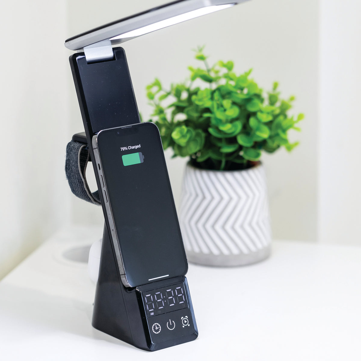 5in1 Lamp & Wrlss Chrg w/ tws