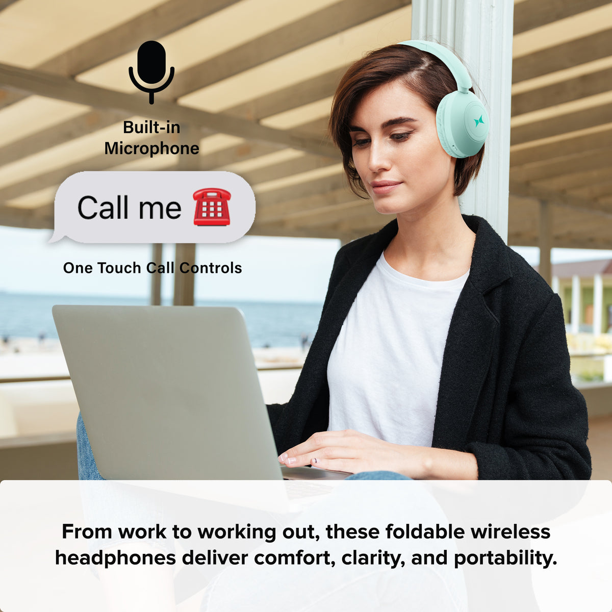 folding BT headphone