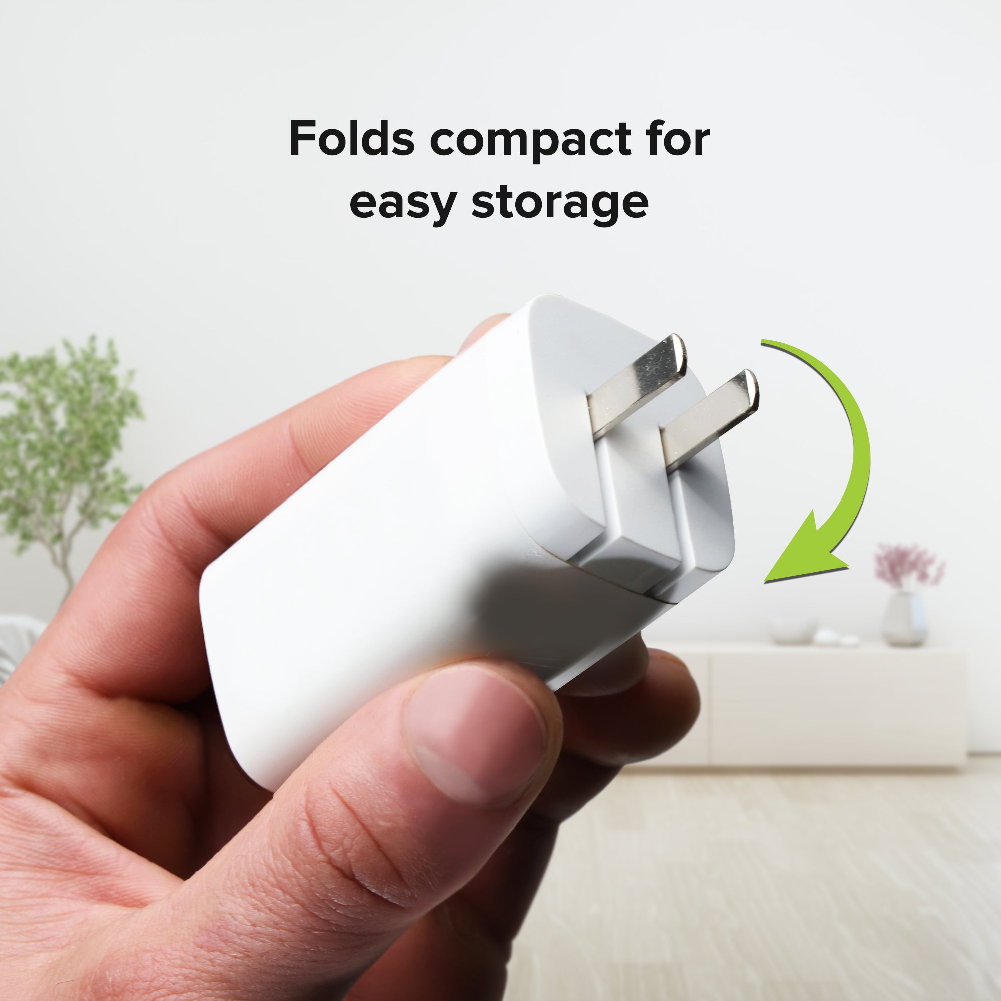 65W GaN Dual PD C Wall Charger