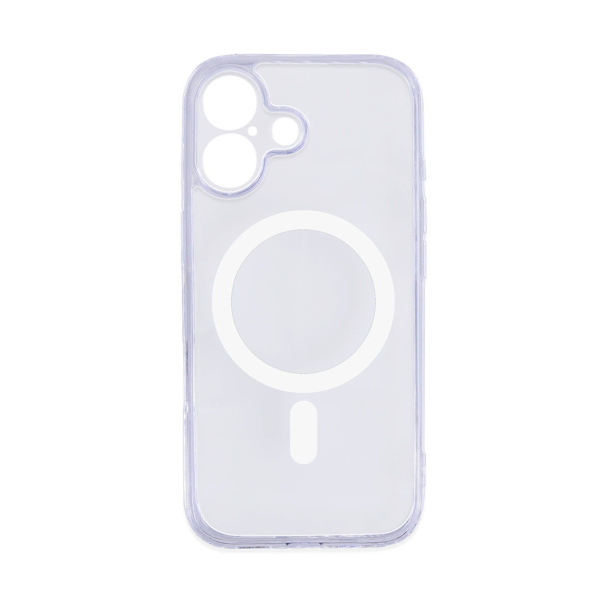 iPhone 17 Protective Phone Case, Shock-Absorbing Slim Cover with Raised Screen & Camera Edges, Clear