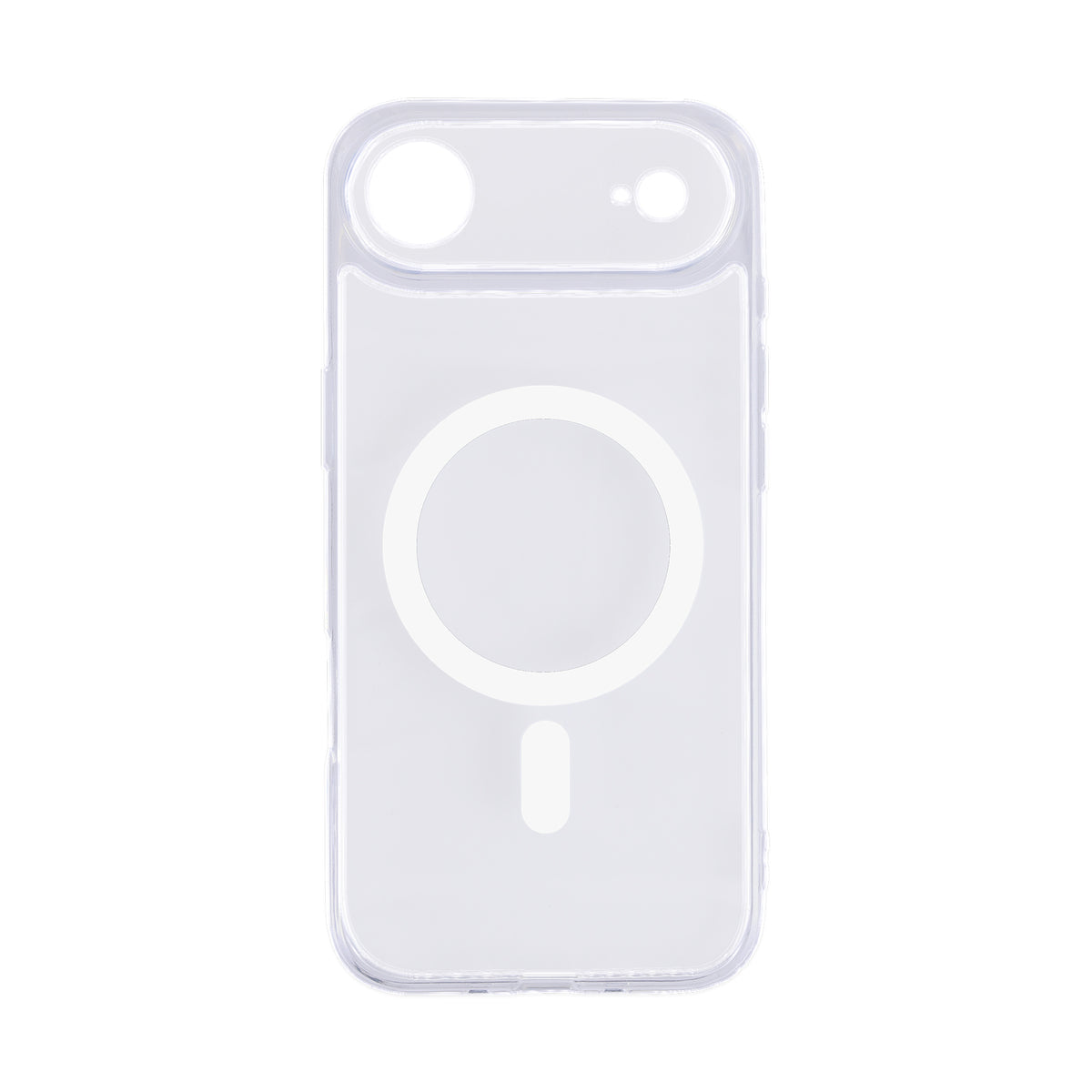 iPhone 17 Plus Protective Phone Case, Shock-Absorbing Slim Cover with Raised Screen & Camera Edges, Clear