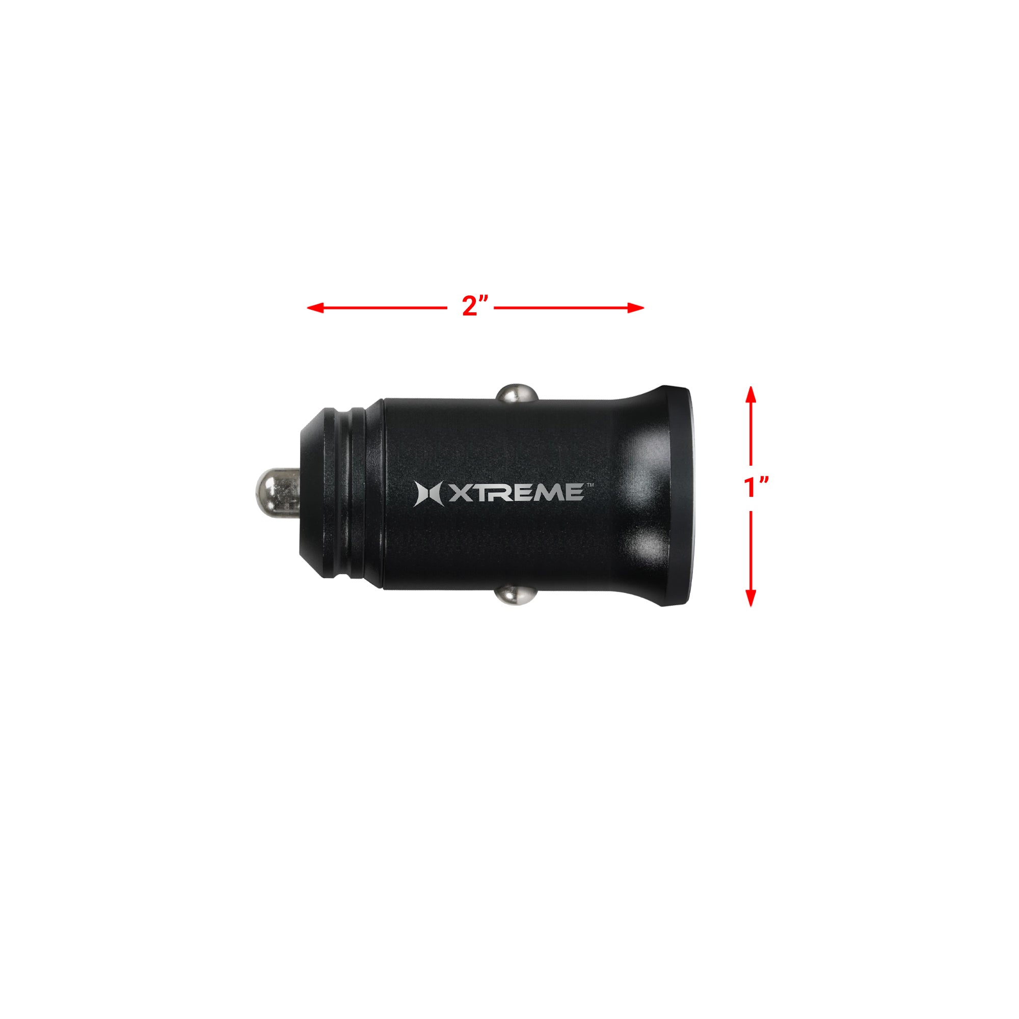 Xtreme Power Pro Series 54W Dual Port Car Charger (36W USB-C PD + 18W USB-A QC)