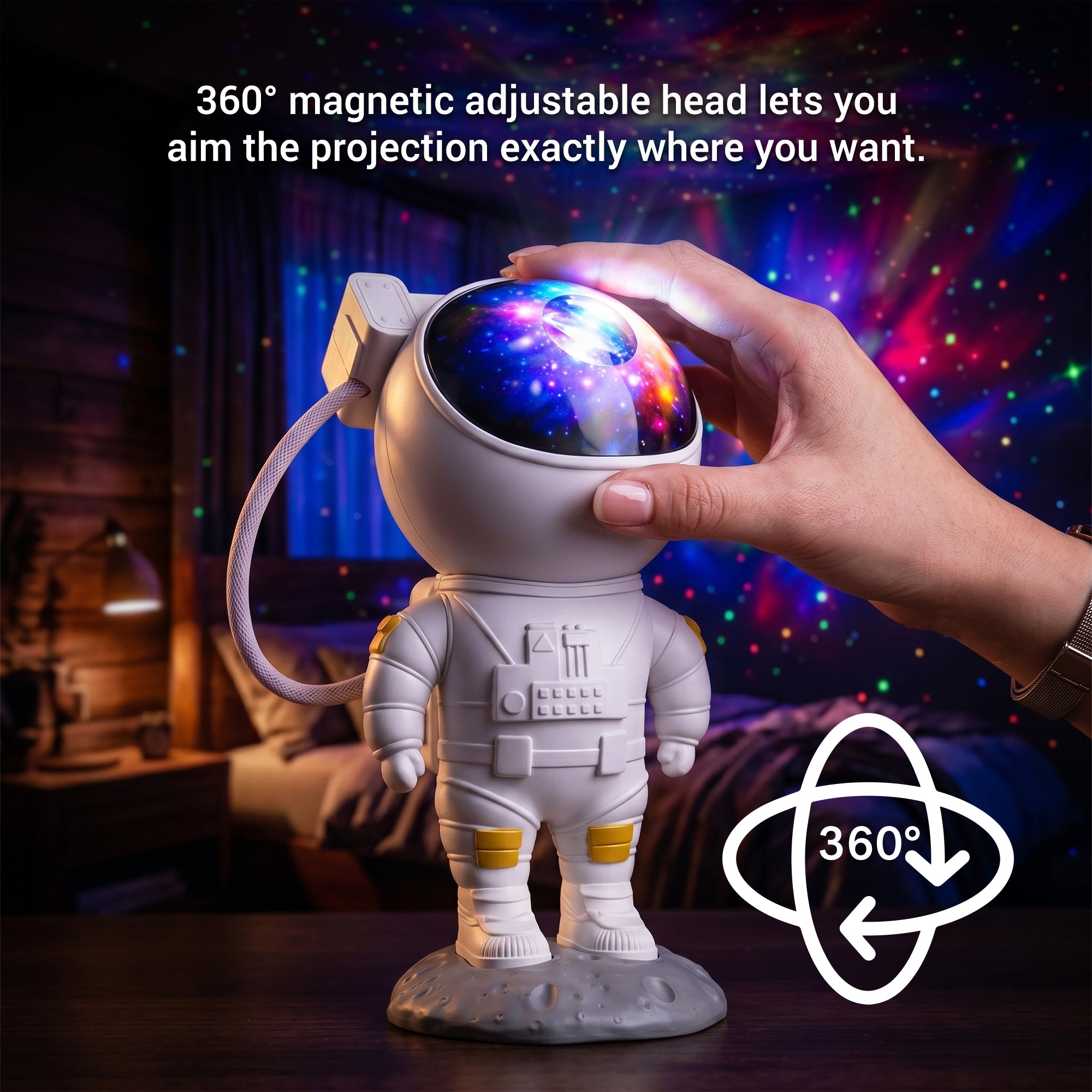 Standing Astronaut Projector