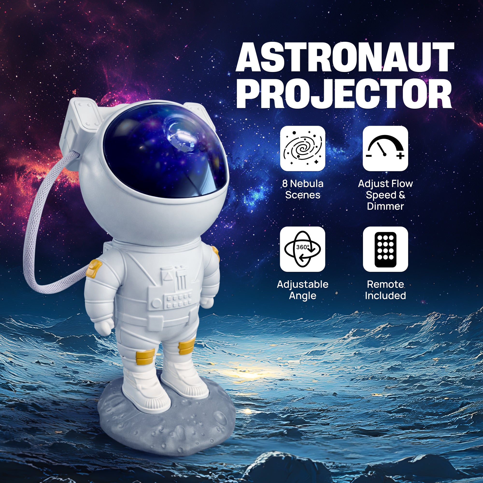 Standing Astronaut Projector
