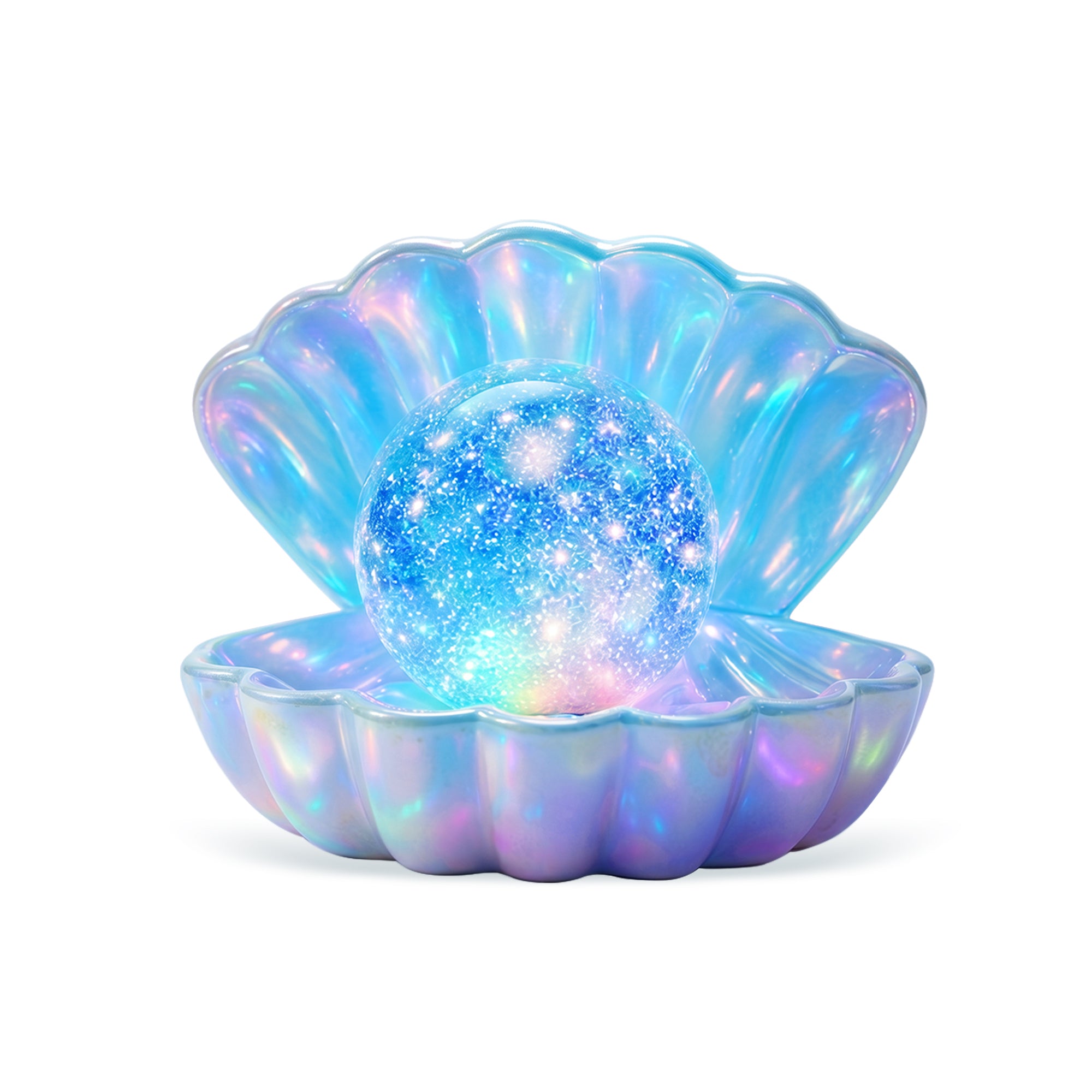 Seashell Glitter Lamp