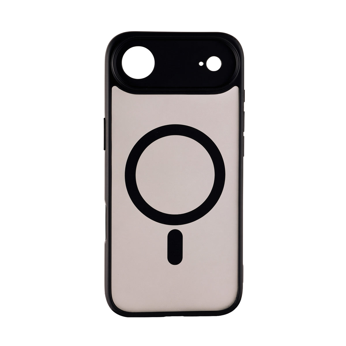 iPhone 17 Plus Protective Phone Case, Shock-Absorbing Slim Cover with Raised Screen & Camera Edges, Black