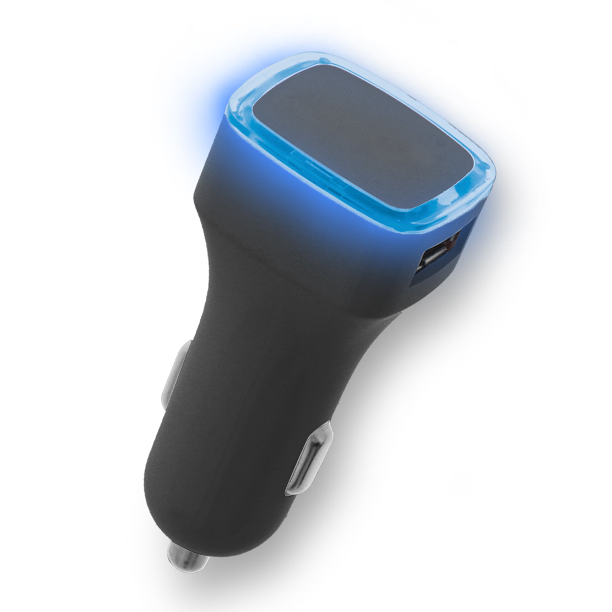 Dual USB Car Charger – 2.4Amp Rapid Charging Adapter for Smartphones, Tablets, and Mobile Devices – Compact High-Speed Vehicle Power Plug