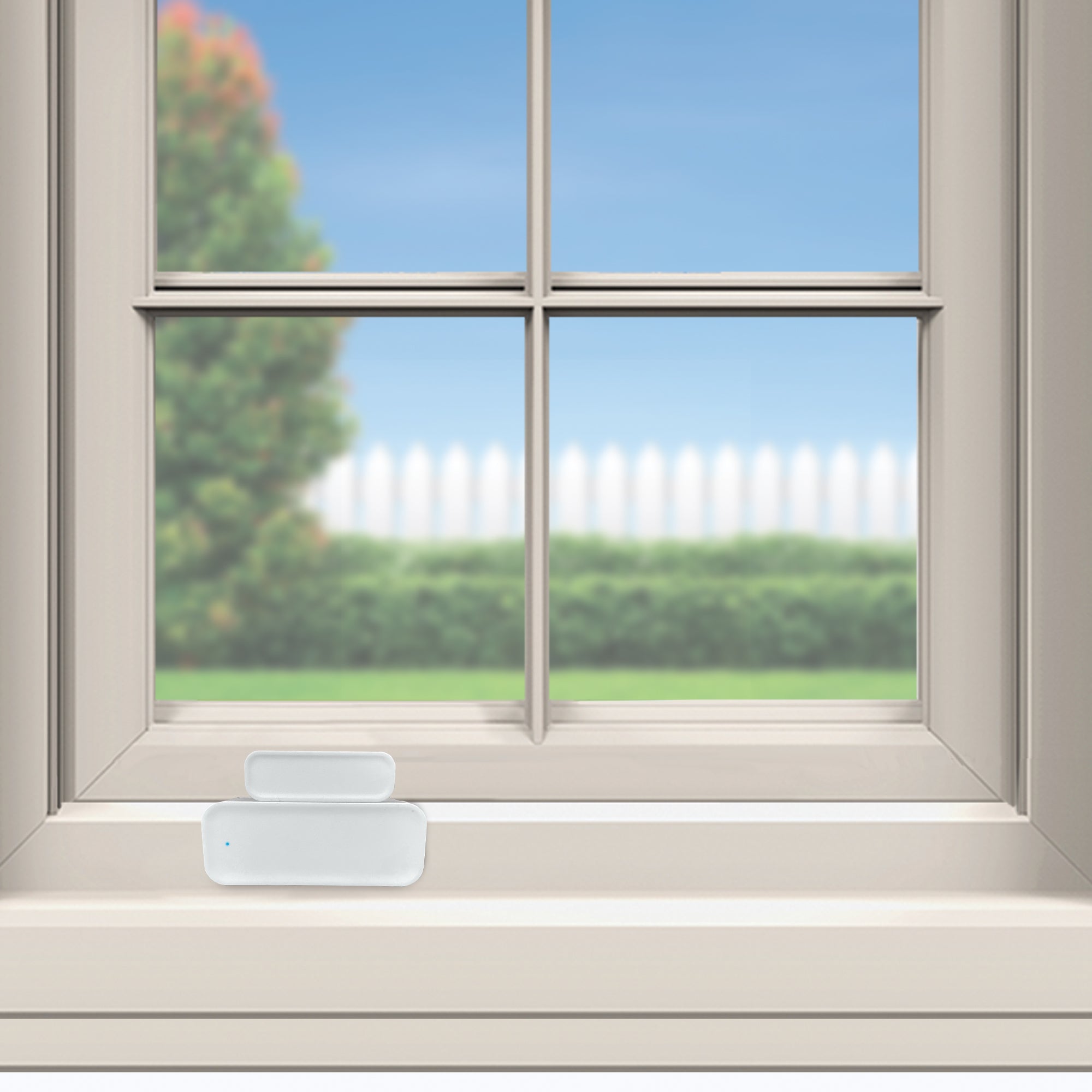 Smart Wi-Fi Door/Window Sensor with Motion Alerts, No Hub Required, Easy Setup, and Remote App Notifications